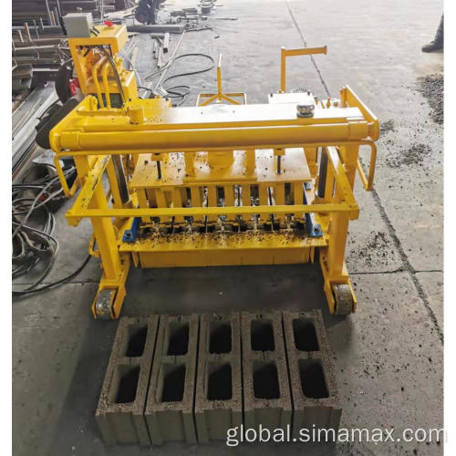 Hollow Block Machine movable hollow block concrete block making machine Manufactory